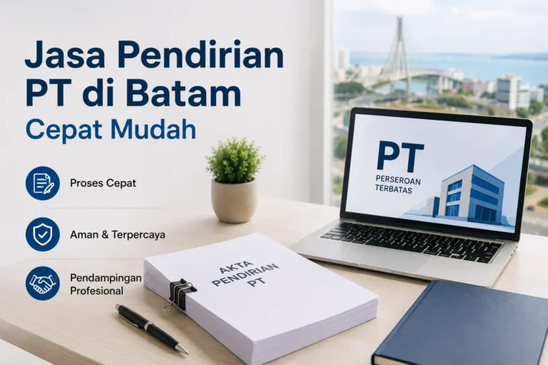 Jasa pendirian PT di Batam dari Adhikari Prima Law Firm & Partners membantu pelaku usaha yang ingin membangun perusahaan dengan struktur legal yang lebih jelas dan sesuai kebutuhan bisnis. Pendampingan dapat mencakup persiapan data pendirian, pembahasan kegiatan usaha, struktur perusahaan, dokumen, hingga kebutuhan legalitas yang berkaitan dengan kegiatan usaha. Mendirikan PT bukan hanya tentang membuat nama perusahaan dan akta. Sejak awal, calon pendiri perlu memperhatikan kegiatan usaha yang akan dijalankan, struktur pemegang saham, pengurus, alamat perusahaan, serta kebutuhan perizinan setelah badan usaha terbentuk. Karena itu, proses pendirian sebaiknya dipersiapkan berdasarkan kondisi bisnis yang sebenarnya, bukan hanya mengikuti template dari perusahaan lain. Apa Itu PT PT atau Perseroan Terbatas merupakan salah satu bentuk badan usaha yang dapat digunakan untuk menjalankan kegiatan bisnis. Dalam PT terdapat struktur perusahaan dan kepemilikan yang perlu ditentukan sejak awal. Karena itu, pendirian PT membutuhkan persiapan data dan dokumen sesuai bentuk serta kondisi perusahaan. Direktorat Jenderal Administrasi Hukum Umum menangani berbagai layanan yang berkaitan dengan perseroan terbatas, termasuk pendirian, perubahan, perbaikan data, dan pembubaran. Mengapa Mendirikan PT di Batam Batam memiliki berbagai kegiatan usaha, mulai dari perdagangan, jasa, industri, teknologi, properti, transportasi, hingga bidang usaha lainnya. Bagi pelaku usaha yang ingin membangun bisnis secara lebih formal, PT dapat menjadi salah satu pilihan struktur perusahaan. Dengan badan usaha yang jelas, perusahaan dapat lebih mudah mempersiapkan hubungan bisnis dengan pelanggan, mitra, vendor, investor, maupun pihak lainnya sesuai kebutuhan. Namun, PT bukan otomatis menjadi pilihan terbaik untuk semua usaha. Bentuk usaha tetap perlu disesuaikan dengan kegiatan, struktur kepemilikan, tujuan bisnis, serta kebutuhan legalitas. Syarat Pendirian PT di Batam Kebutuhan data dan dokumen pendirian PT dapat berbeda sesuai kondisi perusahaan. Secara umum, calon pendiri perlu menyiapkan informasi seperti Nama perusahaan. Alamat atau kedudukan perusahaan. Identitas pendiri atau pemegang saham. Struktur pemegang saham. Data pengurus. Maksud dan tujuan perusahaan. Kegiatan usaha. Struktur modal. Data Pemilik Manfaat apabila dapat ditentukan. Dokumen pendukung lainnya sesuai kebutuhan. Persyaratan final perlu disesuaikan dengan jenis PT dan kondisi pendirian. Saat ini, Ditjen AHU juga mencantumkan Permenkum Nomor 49 Tahun 2025 mengenai syarat dan tata cara pendirian, perubahan, dan pembubaran badan hukum Perseroan Terbatas. Menentukan Nama PT Nama perusahaan merupakan salah satu hal yang perlu dipersiapkan sebelum proses pendirian. Dalam proses administrasi PT, Notaris melakukan pemesanan nama melalui sistem AHU untuk memperoleh nama perseroan yang sesuai dengan ketentuan. Karena itu, calon pendiri sebaiknya menyiapkan beberapa alternatif nama perusahaan. Nama yang dipilih perlu diperiksa terlebih dahulu agar proses pendirian dapat berjalan sesuai ketentuan. Menentukan Pemegang Saham Struktur pemegang saham perlu ditentukan sejak awal. Jika PT didirikan oleh beberapa orang, para pendiri perlu memahami bagaimana kepemilikan saham akan dibagi dan bagaimana hubungan antar pemegang saham akan berjalan. Hal ini menjadi semakin penting apabila perusahaan direncanakan berkembang, menerima investor, atau memiliki beberapa pihak yang memiliki kepentingan dalam perusahaan. Untuk kondisi tertentu, hubungan antar pemegang saham juga dapat diatur lebih lanjut melalui Shareholder Agreement (SHA). Menentukan Pengurus Perusahaan Selain pemegang saham, struktur pengurus perusahaan juga perlu dipersiapkan. Data pengurus menjadi bagian dari informasi perusahaan yang perlu dimasukkan dalam proses pendirian. Struktur tersebut perlu disesuaikan dengan kebutuhan dan kesepakatan para pendiri. Karena itu, sebelum proses pendirian dilakukan, sebaiknya sudah jelas siapa saja pihak yang akan memiliki posisi dalam struktur perusahaan. Menentukan Kegiatan Usaha Kegiatan usaha merupakan bagian penting dalam pendirian perusahaan. Calon pendiri perlu menentukan aktivitas bisnis yang memang akan dijalankan. Misalnya perusahaan bergerak di bidang perdagangan, jasa, teknologi, konstruksi, transportasi, atau bidang lainnya. Kegiatan usaha tersebut kemudian perlu disesuaikan dengan klasifikasi usaha yang berlaku. Jangan memilih kegiatan usaha hanya karena terlihat mudah atau populer. Yang lebih penting adalah kesesuaiannya dengan bisnis yang benar-benar akan dijalankan. Memilih KBLI yang Sesuai KBLI merupakan salah satu bagian penting dalam persiapan legalitas usaha. OSS saat ini menyediakan KBLI 2025, sehingga pelaku usaha perlu memperhatikan klasifikasi yang berlaku ketika menentukan kegiatan usahanya. Pemilihan KBLI sebaiknya dilakukan berdasarkan kegiatan usaha sebenarnya. Kesalahan dalam menentukan kegiatan usaha dapat memengaruhi kebutuhan perizinan berikutnya. Karena itu, sebelum pendirian PT dilakukan, kegiatan usaha sebaiknya sudah dipetakan dengan jelas. Proses Pendirian PT Secara umum, pendirian PT dilakukan melalui Notaris melalui sistem administrasi badan hukum. Ditjen AHU menjelaskan bahwa permohonan pendirian badan hukum PT dilakukan melalui Notaris melalui SABH. Tahapannya antara lain meliputi pemesanan nama, pengisian data perseroan, pratinjau, pengunggahan akta pendirian, dan pencetakan Surat Keputusan oleh Notaris. Karena terdapat beberapa data yang perlu disiapkan, calon pendiri sebaiknya memastikan informasi perusahaan sudah benar sebelum proses dilakukan. Akta Pendirian PT Akta pendirian merupakan salah satu dokumen penting dalam proses pembentukan PT. Isi dokumen perlu mencerminkan struktur dan kesepakatan perusahaan sesuai dengan kebutuhan serta ketentuan yang berlaku. Data seperti nama, kedudukan, kegiatan usaha, modal, pemegang saham, dan pengurus perlu dipersiapkan dengan benar. Karena akta merupakan dokumen hukum, penyusunannya perlu dilakukan dengan memperhatikan kondisi perusahaan. Pengesahan Badan Hukum PT Setelah proses pendirian dilakukan sesuai prosedur, terdapat proses administrasi untuk memperoleh pengesahan badan hukum. AHU menyediakan layanan pendirian Perseroan Terbatas dan menghasilkan Surat Keputusan Menteri mengenai pengesahan pendirian Perseroan Terbatas. Dengan demikian, pendirian PT tidak berhenti hanya pada pembuatan dokumen internal perusahaan. Setelah PT Berdiri, Apakah Langsung Bisa Beroperasi Belum tentu. Pendirian badan hukum dan perizinan berusaha merupakan dua hal yang saling berkaitan tetapi tidak sama. Setelah PT terbentuk, perusahaan tetap perlu memperhatikan kebutuhan perizinan berdasarkan kegiatan usaha yang dijalankan. OSS menggunakan pendekatan perizinan berusaha berbasis risiko, sehingga kebutuhan perizinan dapat berbeda berdasarkan kegiatan dan tingkat risikonya. Informasi kegiatan usaha di OSS juga saat ini menggunakan klasifikasi KBLI 2025. Karena itu, proses legalitas sebaiknya tidak berhenti pada pendirian PT saja. Pengurusan NIB Setelah PT Berdiri NIB menjadi bagian penting dari legalitas kegiatan usaha. Setelah perusahaan terbentuk, data perusahaan dan kegiatan usahanya perlu dipersiapkan untuk kebutuhan perizinan melalui OSS. Hal yang perlu diperhatikan antara lain Kegiatan usaha. KBLI. Lokasi kegiatan. Tingkat risiko. Persyaratan dasar. Perizinan berusaha. Perizinan penunjang apabila diperlukan. Kebutuhan tersebut dapat berbeda antara satu bidang usaha dengan bidang usaha lainnya. Apakah Semua PT Memiliki Perizinan yang Sama Tidak. Perusahaan yang menjalankan kegiatan perdagangan dapat memiliki kebutuhan yang berbeda dengan perusahaan yang bergerak di bidang konstruksi, industri, transportasi, teknologi, kesehatan, atau bidang lainnya. OSS menampilkan kebutuhan perizinan berdasarkan kegiatan usaha dan ruang lingkup yang dipilih. Bahkan pada detail KBLI tertentu dapat muncul persyaratan dan perizinan penunjang yang berbeda. Karena itu, legalitas perusahaan perlu disesuaikan dengan kegiatan bisnis yang sebenarnya. Berapa Lama Pendirian PT di Batam Waktu proses dapat berbeda tergantung kesiapan data, dokumen, proses administrasi, dan kebutuhan legalitas perusahaan. AHU saat ini mencantumkan jangka waktu layanan pendirian PT 7 menit setelah submit, tetapi angka tersebut merupakan jangka waktu layanan pada tahap sistem AHU dan bukan berarti seluruh proses dari konsultasi awal sampai perusahaan siap menjalankan kegiatan usaha selalu selesai dalam tujuh menit. Karena itu, lebih tepat melihat waktu keseluruhan berdasarkan kesiapan dan kebutuhan masing-masing perusahaan. Berapa Biaya Pendirian PT Biaya pendirian PT dapat terdiri dari beberapa komponen, seperti biaya administrasi resmi dan biaya jasa profesional apabila menggunakan pendampingan. Besaran biaya keseluruhan dapat berbeda berdasarkan kebutuhan perusahaan, struktur pendirian, kompleksitas kegiatan usaha, serta layanan yang digunakan. Karena itu, calon pendiri sebaiknya meminta rincian biaya terlebih dahulu sebelum proses dimulai. Untuk artikel ini saya tidak menetapkan satu angka sebagai “biaya pendirian PT di Batam” karena biaya dan ketentuan dapat berubah. Kesalahan yang Sebaiknya Dihindari Saat Mendirikan PT Memilih KBLI Tanpa Memahami Kegiatan Usaha KBLI sebaiknya menggambarkan aktivitas bisnis yang benar-benar akan dijalankan. Hanya Memikirkan Akta Legalitas perusahaan tidak berhenti pada akta dan pengesahan badan hukum. Kebutuhan perizinan usaha juga perlu diperhatikan. Tidak Memikirkan Struktur Pemegang Saham Jika perusahaan didirikan bersama partner, struktur kepemilikan sebaiknya dibicarakan sejak awal. Memasukkan Data yang Tidak Sesuai Data perusahaan harus menggambarkan kondisi sebenarnya agar tidak menimbulkan persoalan ketika digunakan untuk kebutuhan administrasi dan bisnis. Menggunakan Template Perjanjian Tanpa Penyesuaian Setiap perusahaan memiliki kebutuhan berbeda. Dokumen hukum sebaiknya disesuaikan dengan hubungan dan kondisi para pihak. Pendirian PT untuk Bisnis Baru Bagi pengusaha yang baru memulai bisnis, pendirian PT dapat menjadi bagian dari persiapan legalitas perusahaan. Sebelum mendirikan perusahaan, sebaiknya tentukan terlebih dahulu Apa kegiatan bisnisnya Siapa pemilik atau pendirinya Bagaimana struktur kepemilikannya Siapa yang akan mengelola perusahaan Di mana perusahaan berkedudukan KBLI apa yang sesuai Perizinan apa yang mungkin dibutuhkan Dengan mempersiapkan hal tersebut, proses pendirian dapat dilakukan secara lebih terarah. Pendirian PT untuk Bisnis yang Sudah Berjalan Pendirian PT juga dapat menjadi pertimbangan bagi pelaku usaha yang sebelumnya menjalankan bisnis dalam bentuk lain atau secara informal. Dalam kondisi tersebut, perlu dilakukan pembahasan mengenai struktur bisnis dan kebutuhan legalitas yang sudah ada. Tidak semua kondisi dapat diproses dengan cara yang sama. Karena itu, konsultasi terlebih dahulu dapat membantu menentukan langkah yang sesuai dengan keadaan bisnis. Pendirian PT Bersama Partner Jika perusahaan didirikan oleh beberapa orang, hubungan antarpendiri sebaiknya dipikirkan sejak awal. Selain pembagian saham, para pihak dapat membahas Peran masing-masing. Tanggung jawab. Pengambilan keputusan. Pembagian keuntungan. Pengalihan saham. Kondisi apabila salah satu pihak ingin keluar. Mekanisme penyelesaian perselisihan. Untuk kebutuhan tertentu, kesepakatan tersebut dapat dituangkan dalam Shareholder Agreement. Jasa Pendirian PT di Batam Menggunakan jasa pendirian PT di Batam dapat membantu calon pendiri yang belum memahami proses legalitas atau ingin mendapatkan pendampingan dalam mempersiapkan dokumen. Pendampingan dapat membantu membahas kebutuhan perusahaan sejak awal, termasuk bentuk usaha, kegiatan usaha, struktur perusahaan, dan kebutuhan legalitas yang berkaitan. Namun, layanan pendirian PT sebaiknya tidak hanya berorientasi pada “PT cepat jadi”. Yang lebih penting adalah memastikan struktur dan data perusahaan sesuai dengan tujuan bisnis. Mengapa Memilih Adhikari Prima Law Firm & Partners Adhikari Prima Law Firm & Partners mengedepankan Integritas, Profesionalisme, dan Keadilan dalam memberikan layanan hukum. Kami membantu membahas kebutuhan legalitas berdasarkan kondisi dan tujuan bisnis klien. Setiap perusahaan memiliki karakteristik yang berbeda. Karena itu, kebutuhan pendirian, struktur usaha, kegiatan bisnis, serta dokumen pendukung perlu diperhatikan sebelum proses dilakukan. Selain pendirian PT, kami juga menyediakan layanan legalitas lain seperti CV, NIB, Yayasan, Koperasi, Perkumpulan, Firma, PBHLBH, serta layanan hukum bisnis lainnya. Konsultasikan Pendirian PT di Batam Jika Anda sedang merencanakan jasa pendirian PT di Batam, ingin mendirikan perusahaan bersama partner, atau membutuhkan pendampingan untuk menyiapkan legalitas bisnis, Adhikari Prima Law Firm & Partners siap membantu membahas kebutuhan Anda. Sampaikan jenis usaha, jumlah pendiri, rencana kegiatan bisnis, dan kebutuhan legalitas yang sudah diketahui. Dari informasi tersebut, kebutuhan pendirian dapat dibahas secara lebih terarah. Hubungi Adhikari Prima Law Firm & Partners untuk konsultasi pendirian PT dan legalitas bisnis di Batam. FAQ Jasa Pendirian PT di Batam Apa saja yang perlu disiapkan untuk mendirikan PT Secara umum, perlu disiapkan data mengenai nama perusahaan, alamat atau kedudukan, pemegang saham, pengurus, kegiatan usaha, struktur modal, serta dokumen pendukung sesuai kondisi perusahaan. Apakah pendirian PT harus melalui Notaris Ya. Ditjen AHU menjelaskan bahwa permohonan pendirian badan hukum PT dilakukan melalui Notaris melalui SABH. Apakah setelah PT disahkan langsung bisa menjalankan usaha Belum tentu. Setelah badan hukum terbentuk, perusahaan tetap perlu memperhatikan NIB dan kebutuhan perizinan berdasarkan kegiatan usaha serta tingkat risikonya. Apakah PT harus memiliki NIB Untuk menjalankan kegiatan usaha, kebutuhan NIB dan perizinan berusaha perlu diperhatikan sesuai kegiatan usaha dan ketentuan OSS yang berlaku. Apakah PT bisa memiliki lebih dari satu kegiatan usaha Kegiatan usaha dapat mencakup lebih dari satu bidang sepanjang sesuai dengan kegiatan yang benar-benar dijalankan dan klasifikasi usaha serta ketentuan yang berlaku. Apa itu KBLI KBLI merupakan klasifikasi kegiatan usaha. OSS saat ini menggunakan KBLI 2025, sehingga pemilihan kegiatan usaha perlu disesuaikan dengan klasifikasi yang berlaku. Berapa lama pendirian PT di Batam Waktu keseluruhan dapat berbeda berdasarkan kesiapan data dan kebutuhan proses. AHU saat ini mencantumkan jangka waktu layanan pendirian PT 7 menit setelah submit pada sistem, tetapi itu bukan berarti seluruh proses pendirian sampai perusahaan siap beroperasi selalu selesai dalam tujuh menit. Berapa biaya pendirian PT di Batam Biaya dapat berbeda berdasarkan kebutuhan pendirian dan layanan yang digunakan. Sebaiknya minta rincian biaya sebelum proses dilakukan. Apakah bisa mendirikan PT bersama beberapa orang Bisa, dengan struktur pemegang saham dan pengurus yang disesuaikan dengan kondisi perusahaan. Apakah perlu membuat Shareholder Agreement Tidak setiap PT harus memiliki Shareholder Agreement. Namun, bagi perusahaan dengan beberapa pemegang saham, dokumen tersebut dapat dipertimbangkan untuk mengatur kesepakatan tertentu antar pemegang saham sesuai kebutuhan. Sumber Resmi Informasi prosedural dalam artikel ini sebaiknya selalu diperbarui mengikuti ketentuan resmi yang berlaku. Referensi utama yang digunakan adalah Ditjen AHU untuk administrasi badan hukum PT dan OSS untuk kegiatan usaha, KBLI, serta perizinan berusaha.