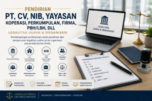 Pendirian PT, CV, NIB, Yayasan & Badan Hukum Batam